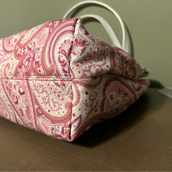 Etro Pink Paisley Tote Bag - Picture 5 of 16